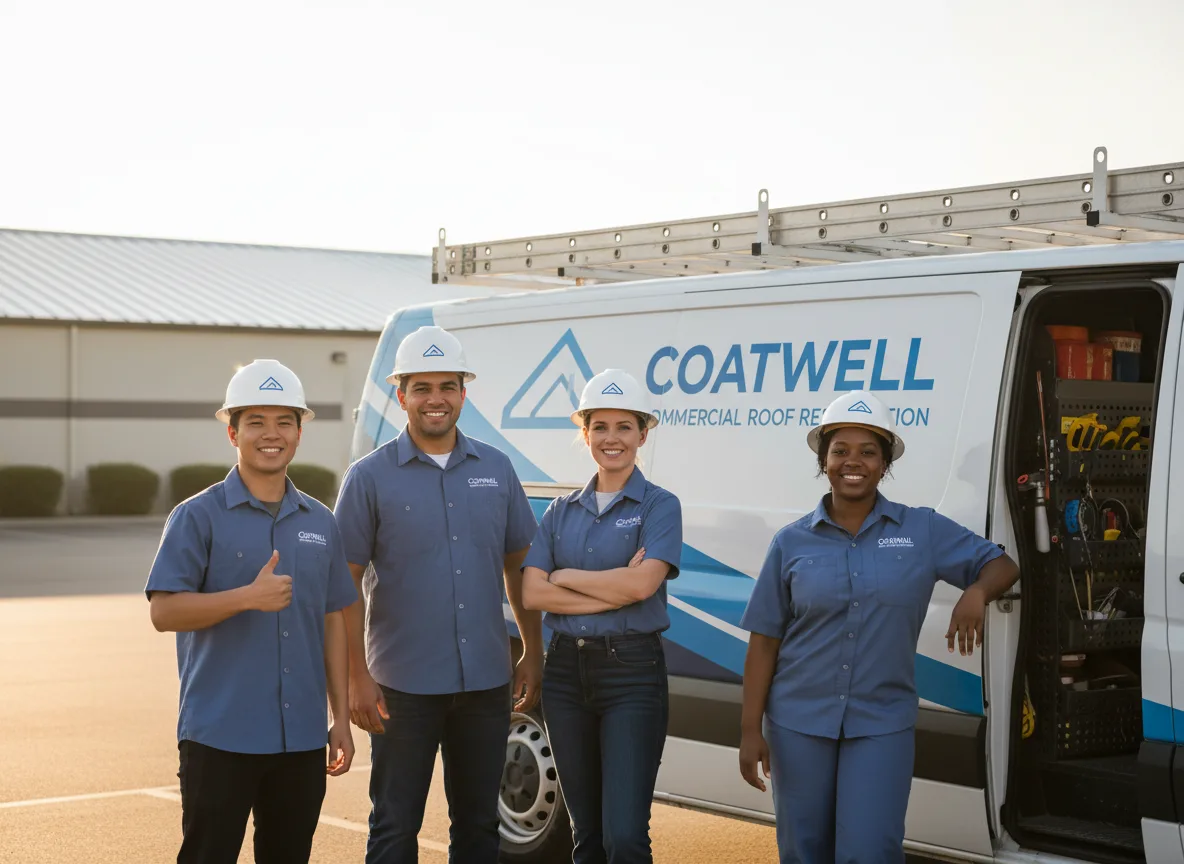 Commercial roof coating company in Lizemores, WV
